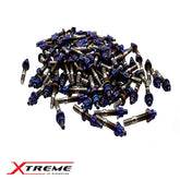 Blox Racing  Xtreme Titanium Intake/Exhaust Manifold Studs - Raw and Burnt